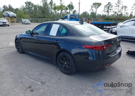 2021 Alfa Romeo Giulia Rwd from USA, damaged, VIN ZARFAMAN8M7641814